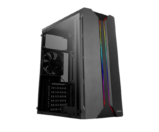 מארז למחשב נייח Antec NX110 Mid Tower ATX RGB front Panel no PSU