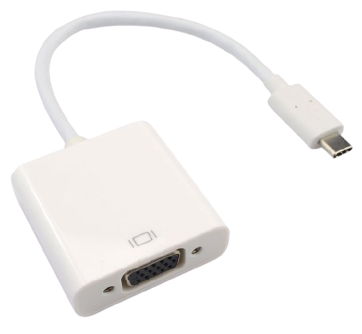 מתאם חברת Gold Touch דגם CH-USB3.1-VGA מחיבור USB 3.1 Type C זכר לחיבור VGA נקבה אורך 0.2 מטר