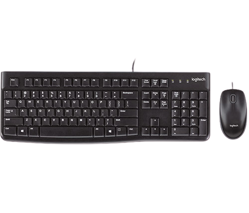 סט חוטי Logitech Desktop MK120 עברית ואנגלית