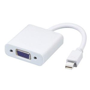 מתאם גמיש על כבל Mini DP To VGA Adapter 20cm
