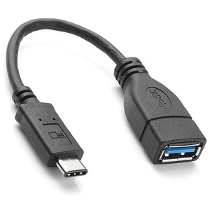 כבל USB 3.1 תקע C זכר ל USB 3.0 נקבה, 0.2 מטר, תומך OTG