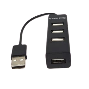 מפצל Gold Touch USB 2.0 4-Port