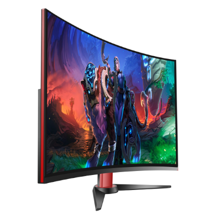 מסך גיימינג מחשב קעור SOLID CG32GW 31.5" 4MS 165hz